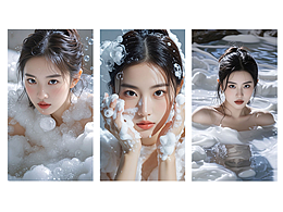 原创ai视频作品沐浴露宣传篇