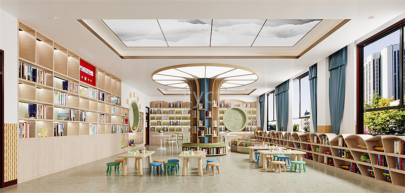 逸夫小学-效果图设计