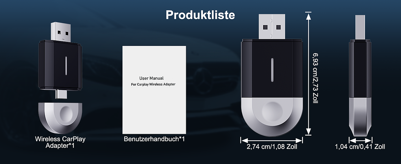 无线carplay适配器