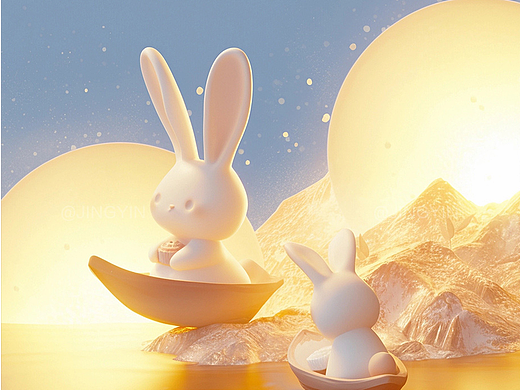 AIGC节日创意 | 中秋快乐 金秋十月 