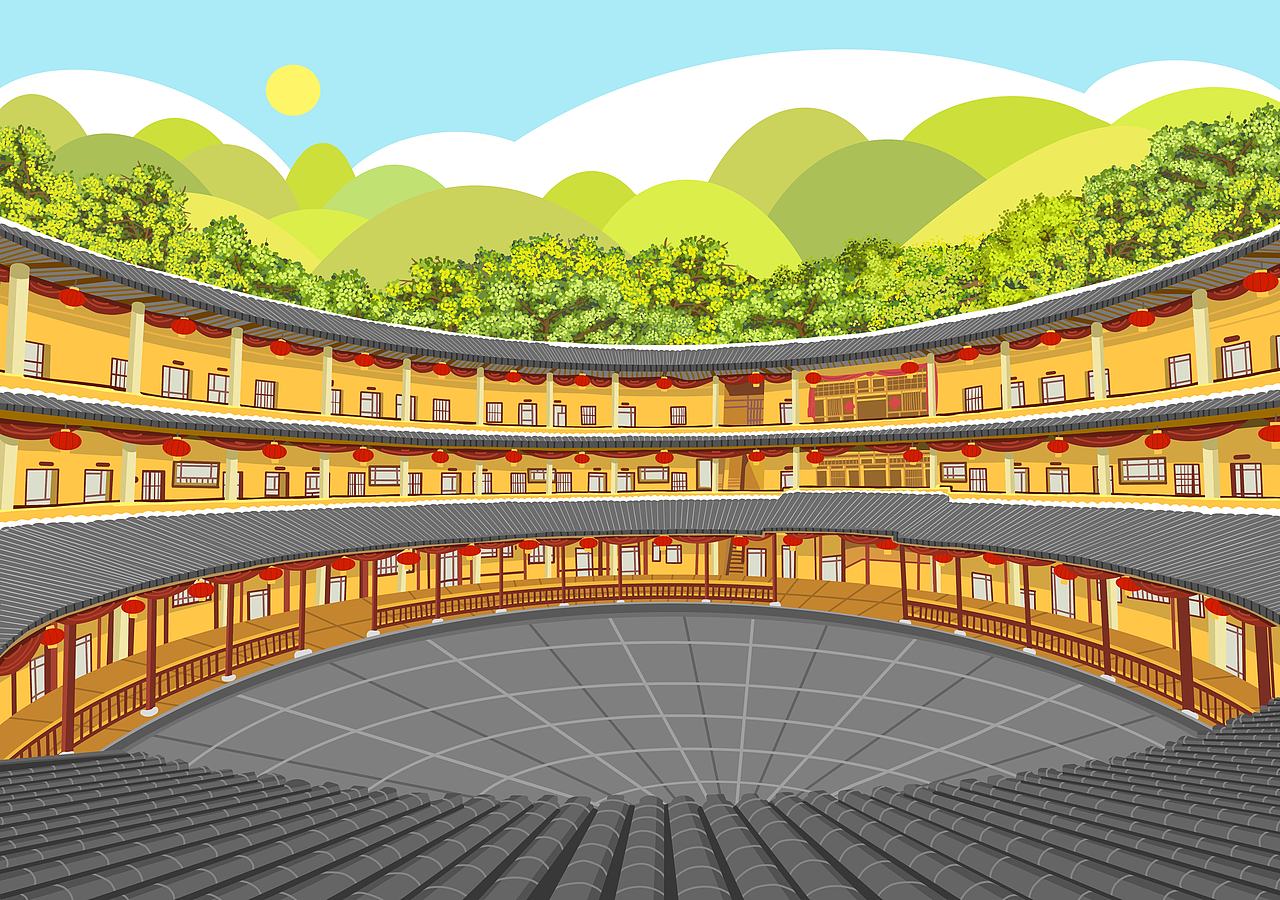 中山城市插画（图ZMzc2MDQ5ODEy） - 商业插画 - 站酷设计师黄胜福原创素材 - 站酷ZCOOL