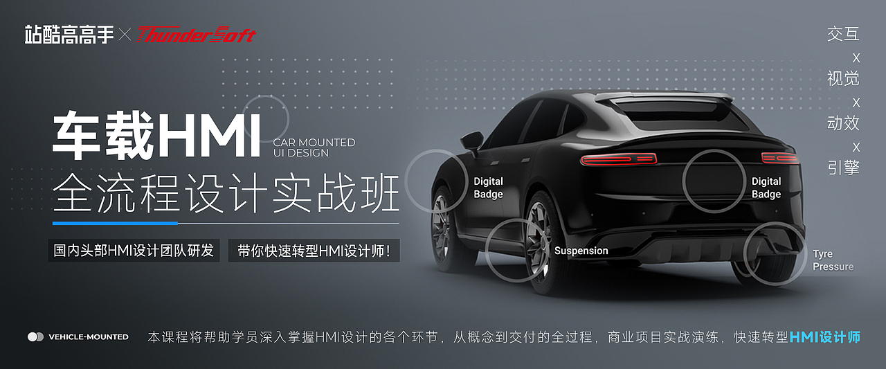 车载HMI全流程设计 全掌握