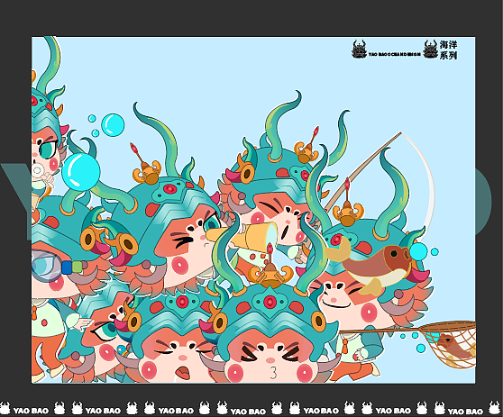 文鳐鱼IP形象设计（图ZMzc2MDU2MTcy） - 海报 - 站酷设计师siuCR7原创素材 - 站酷ZCOOL