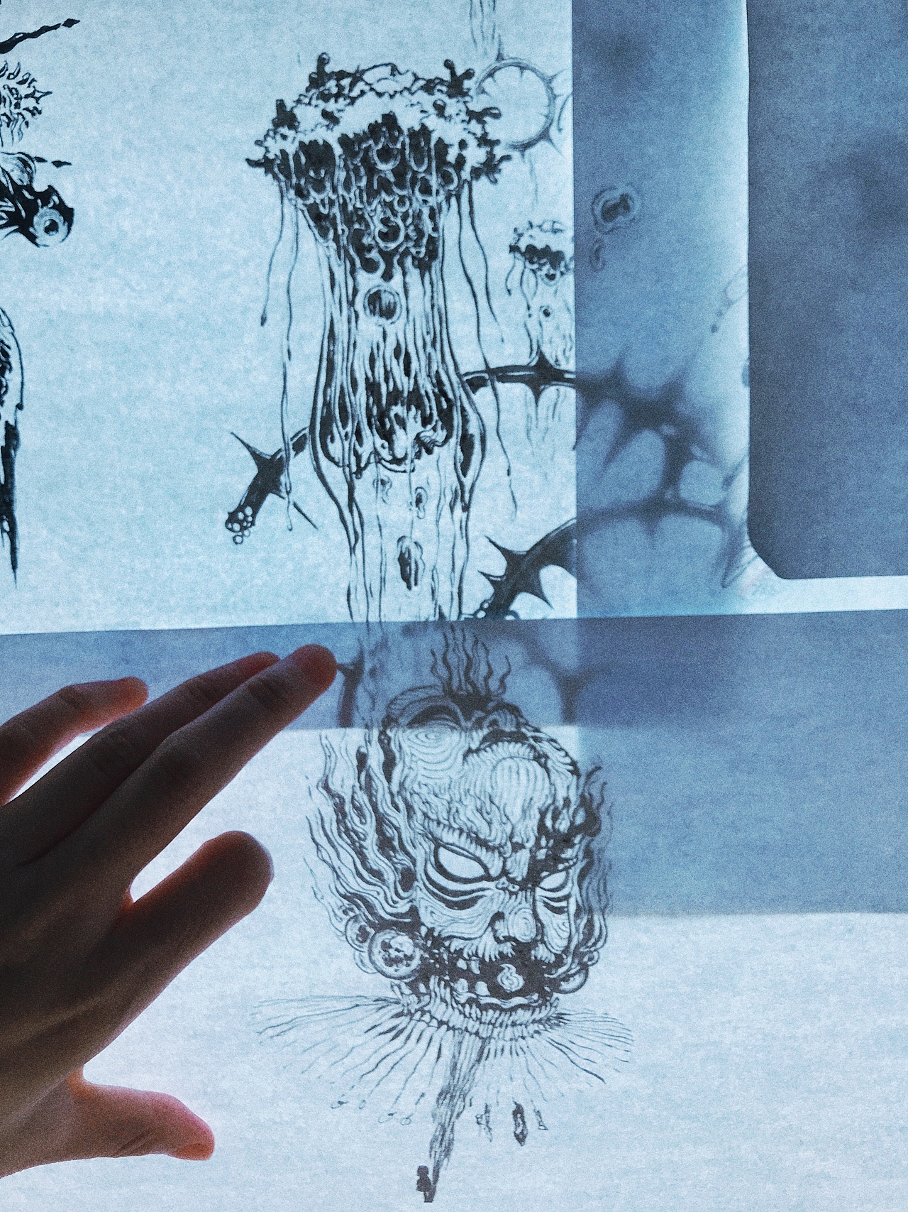 拍摄了一些自己画的手绘（图ZMzc2MDU1OTgw） - 创作习作 - 站酷设计师九月浅草原创素材 - 站酷ZCOOL