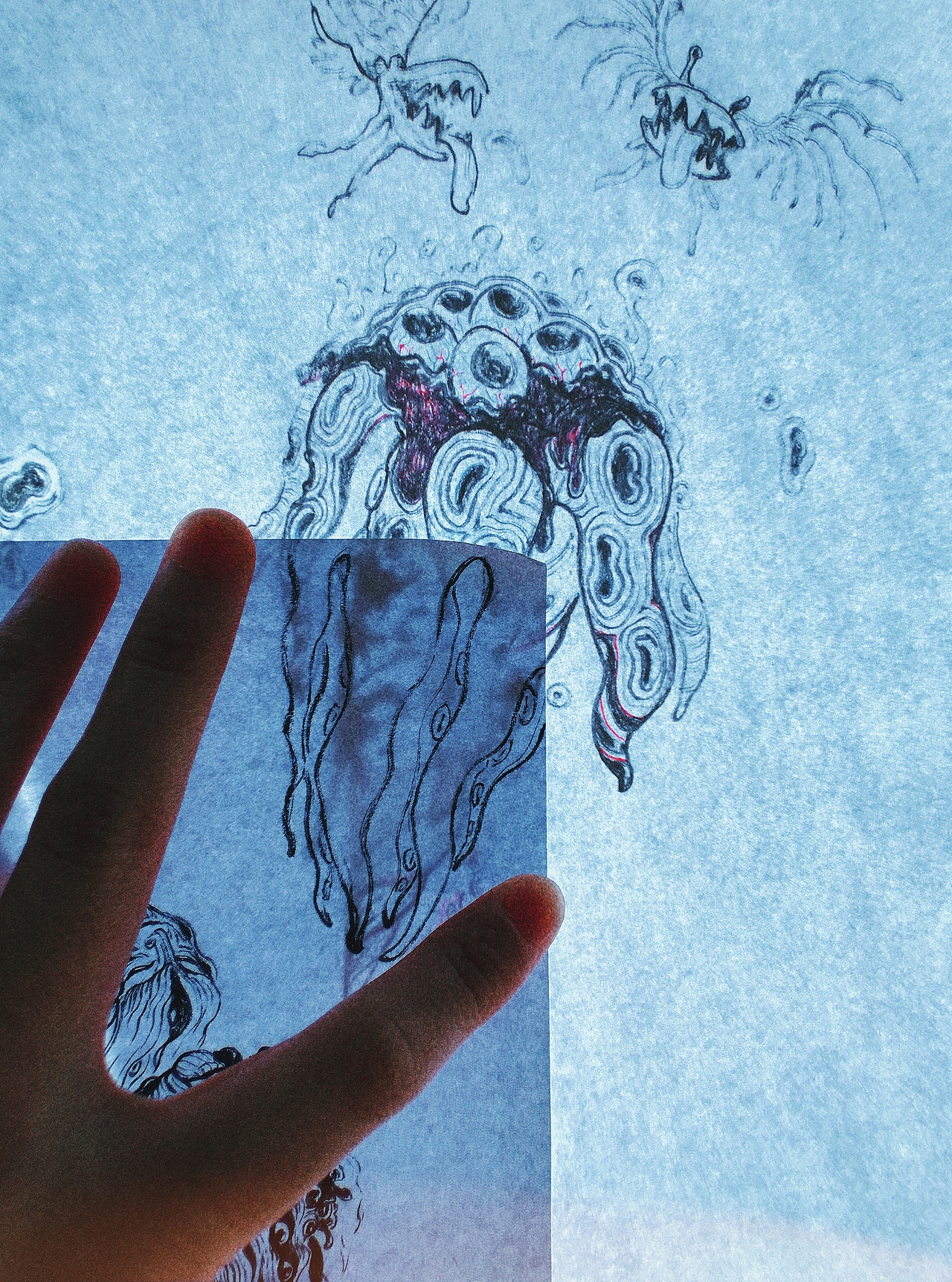 拍摄了一些自己画的手绘（图ZMzc2MDU1OTky） - 创作习作 - 站酷设计师九月浅草原创素材 - 站酷ZCOOL