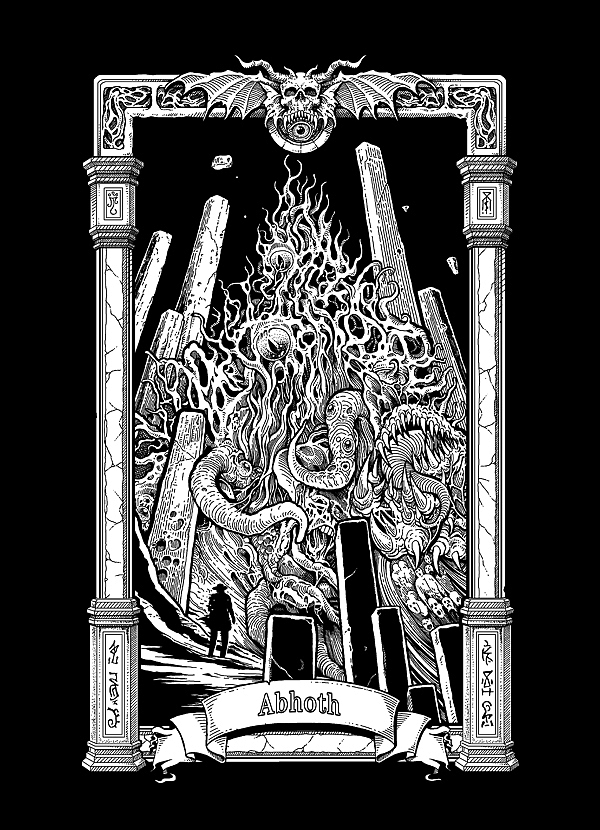 克苏鲁众神系列（下篇）（图ZMzc2MDY4Nzgw） - 新锐潮流插画 - 站酷设计师小初插画原创素材 - 站酷ZCOOL