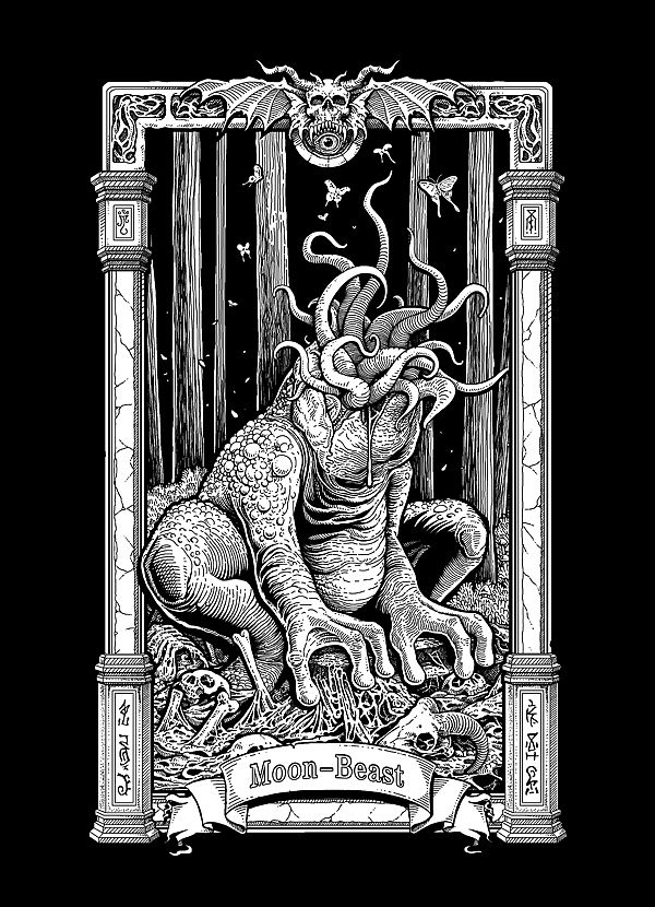 克苏鲁众神系列（下篇）（图ZMzc2MDY4Nzk2） - 新锐潮流插画 - 站酷设计师小初插画原创素材 - 站酷ZCOOL