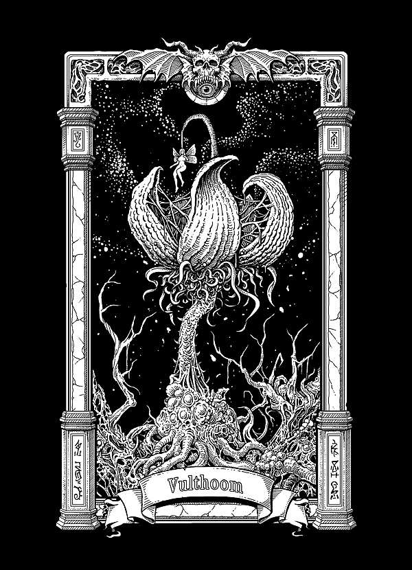 克苏鲁众神系列（下篇）（图ZMzc2MDY4ODI4） - 新锐潮流插画 - 站酷设计师小初插画原创素材 - 站酷ZCOOL