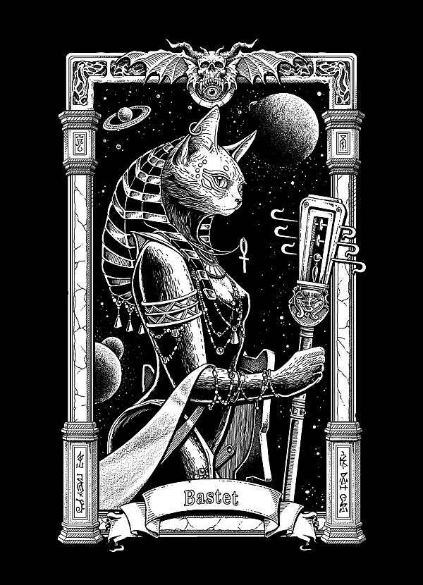 克苏鲁众神系列（下篇）（图ZMzc2MDY4Nzky） - 新锐潮流插画 - 站酷设计师小初插画原创素材 - 站酷ZCOOL