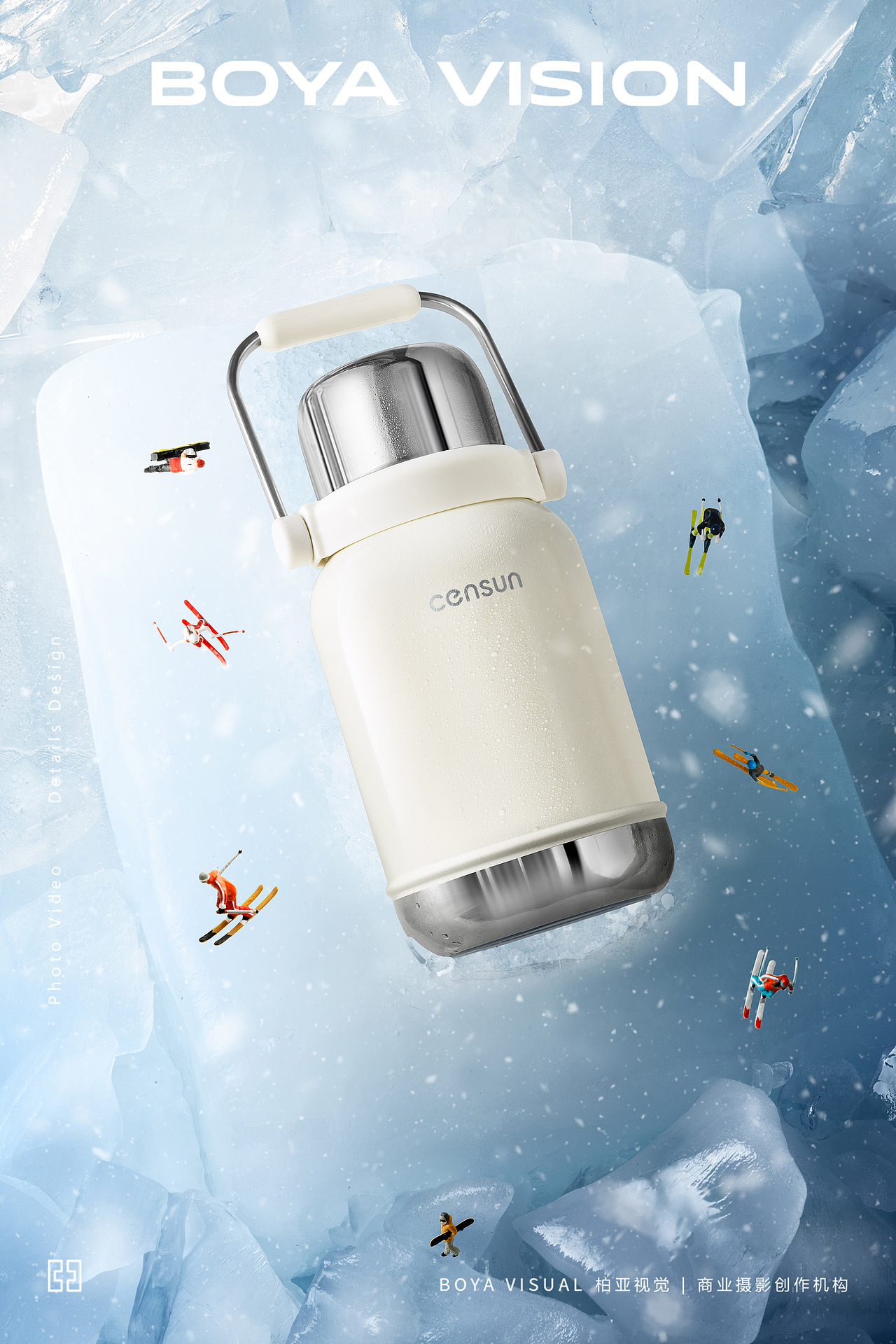 电商厨具摄影 ｜CENSUN 保温壶 运动水壶 X BOYA（图ZMzc2MDczMjgw） - 产品摄影 - 站酷设计师柏亚视觉摄影原创素材 - 站酷ZCOOL