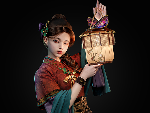 小乔-美型角色