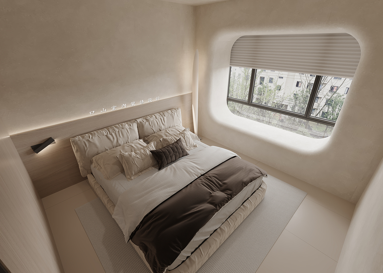 深圳口山设计：103㎡临海揽山轻奢前卫，尽享品质生活（图ZMzc2MDc4MjQ4） - 家装设计 - 站酷设计师深圳口山设计原创素材 - 站酷ZCOOL