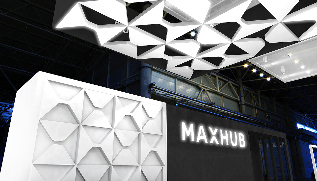MAXHUB 2020（图ZMzc2MDkzMDQw） - 展陈设计 - 站酷设计师ALSCREATIVELAB原创素材 - 站酷ZCOOL