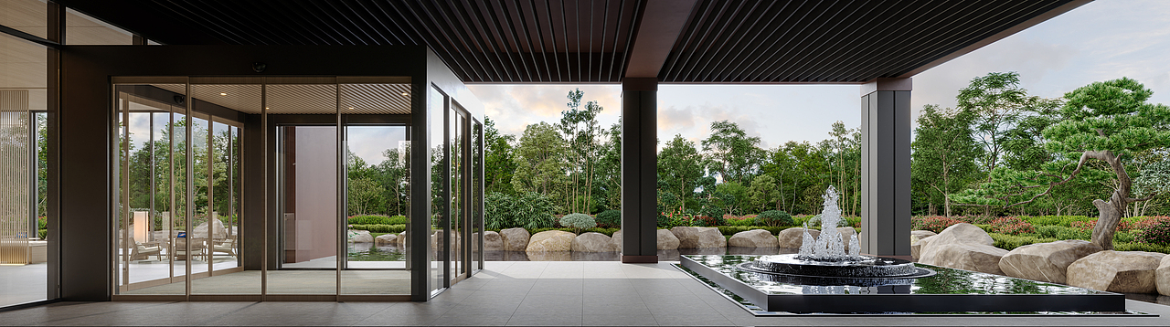 酒店大堂——佐尚视觉