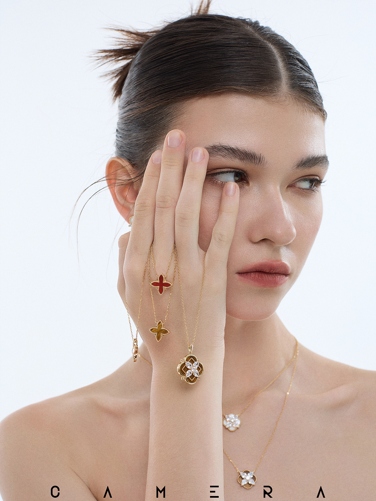 亚马逊珠宝首饰跨境外贸独立站饰品品牌宣传图