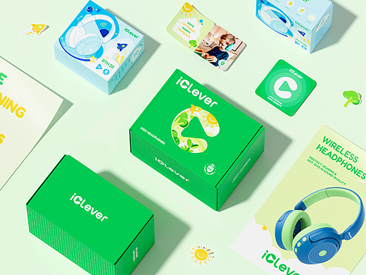 iClever｜海外头部儿童耳机品牌全案升级