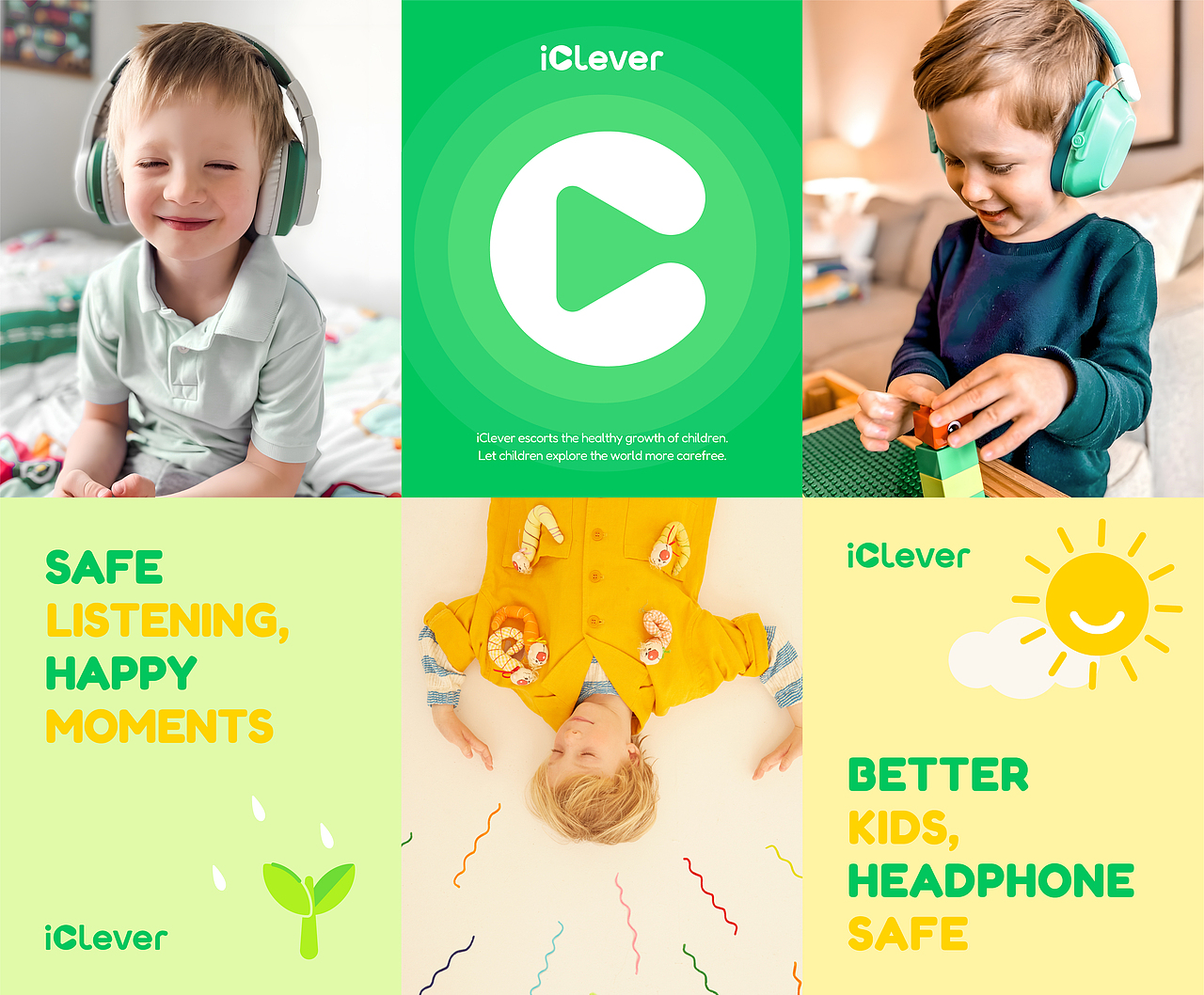 iClever｜海外头部儿童耳机品牌全案升级（图ZMzc2MTA2ODUy） - 品牌 - 站酷设计师智能对象Outwit原创素材 - 站酷ZCOOL