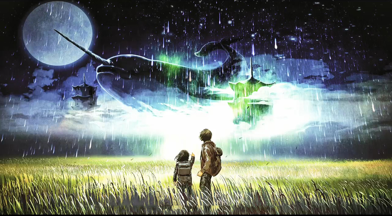 我和你在注星雨看见了琨
