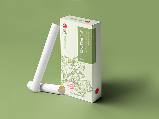 手工艾条系列包装盒设计