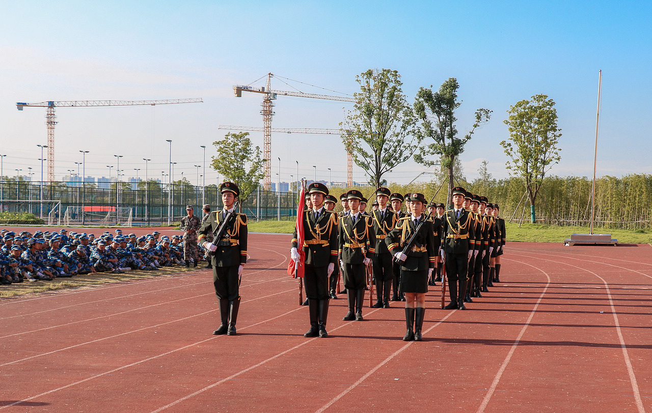 体育摄影--军训