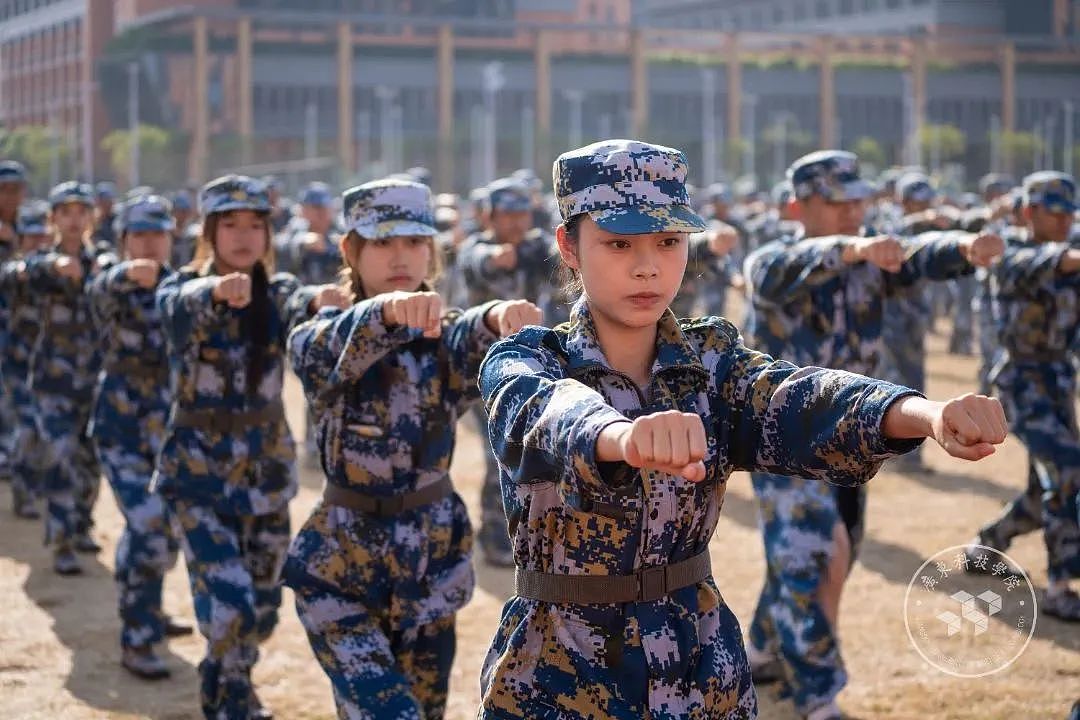 体育摄影--军训