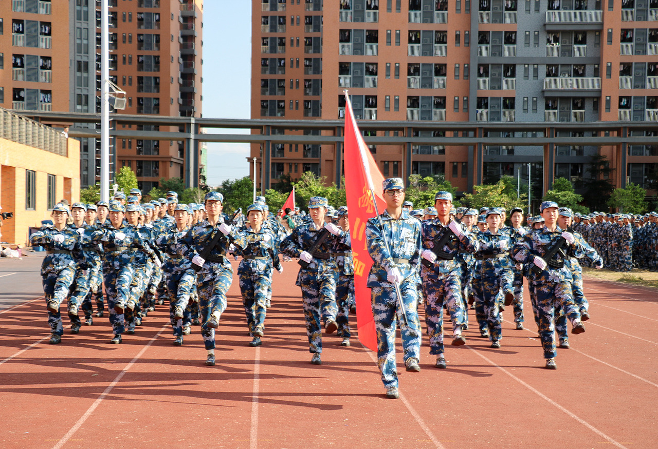 体育摄影--军训