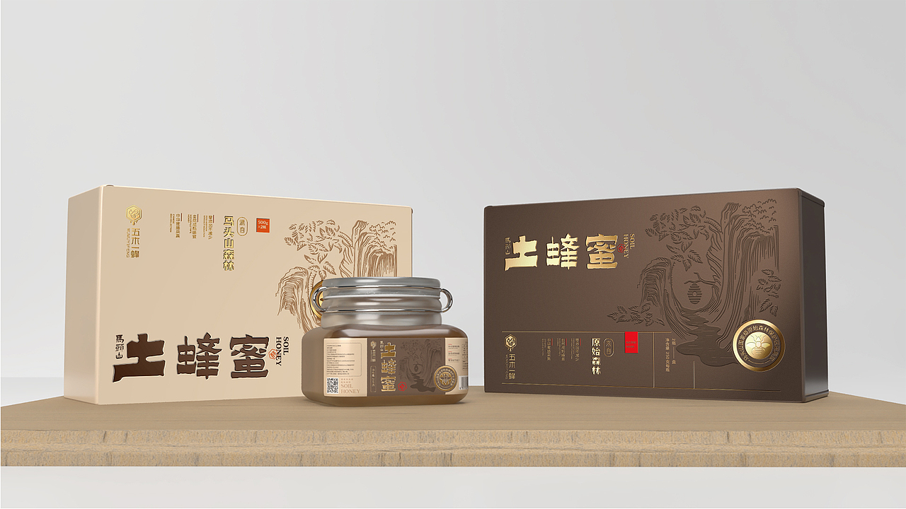 蜂蜜包装（图ZMzc2MTI2Mzky） - 包装 - 站酷设计师雅道总监孙玉辉原创素材 - 站酷ZCOOL
