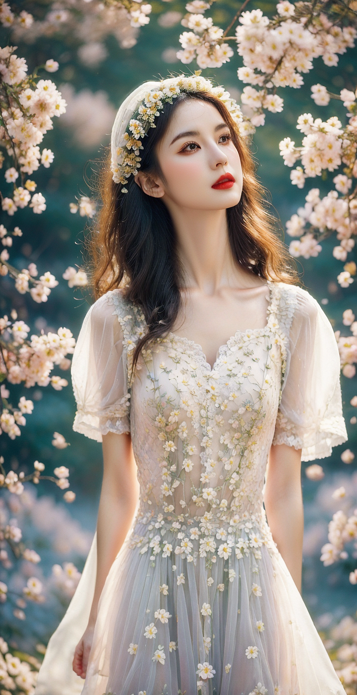 繁花女神 AI生成