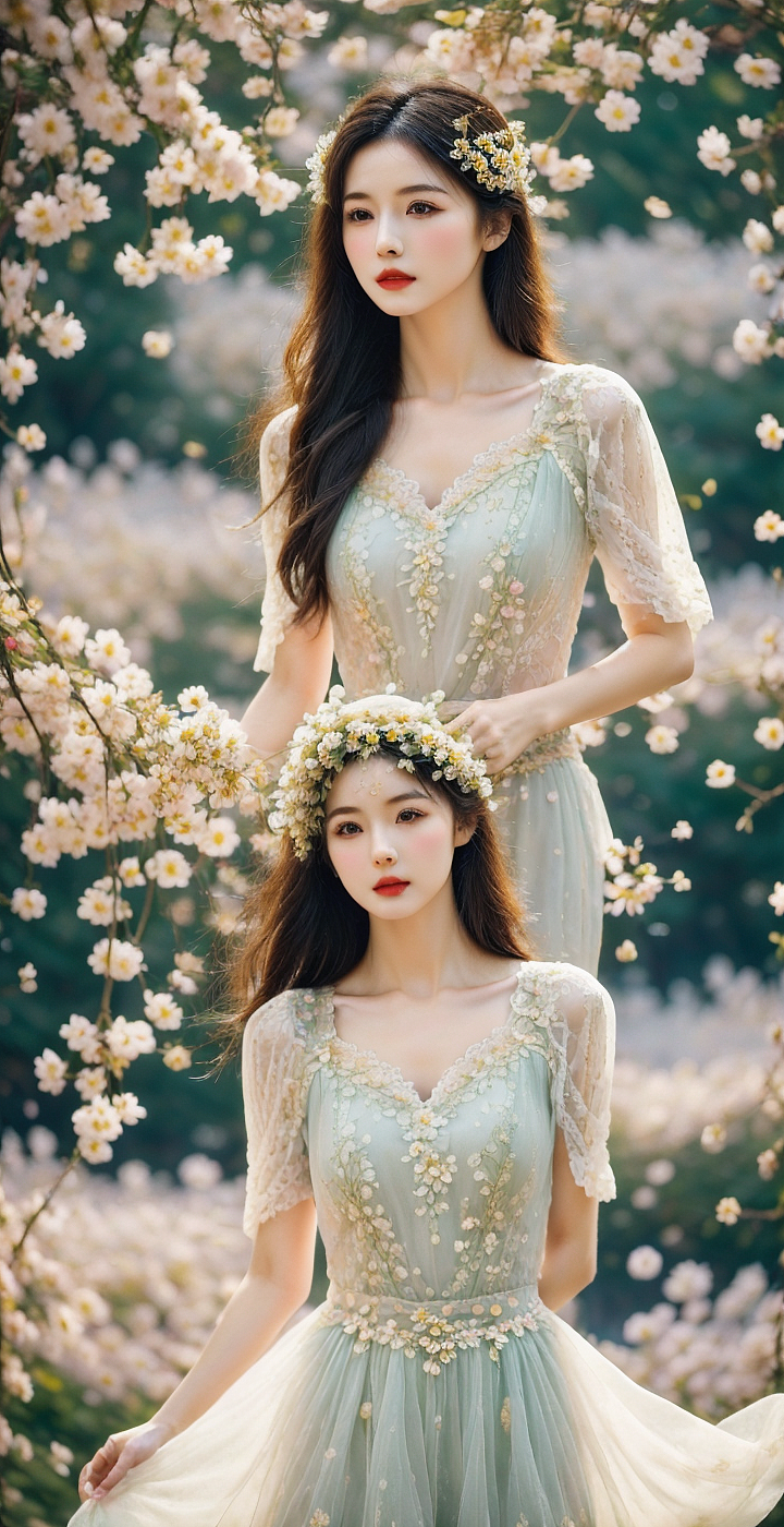 繁花女神 AI生成