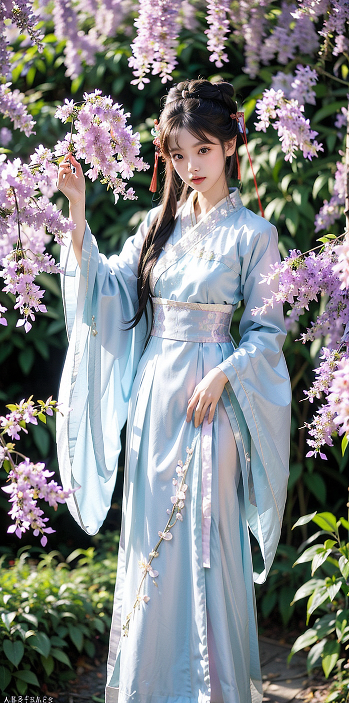 古典国风美女 AI生成