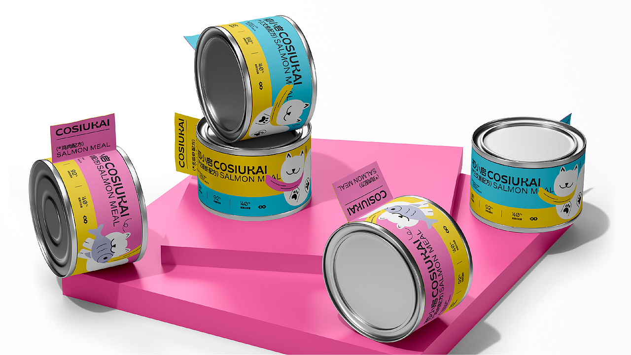 初小启COSIUKAI | 猫粮品牌视觉设计