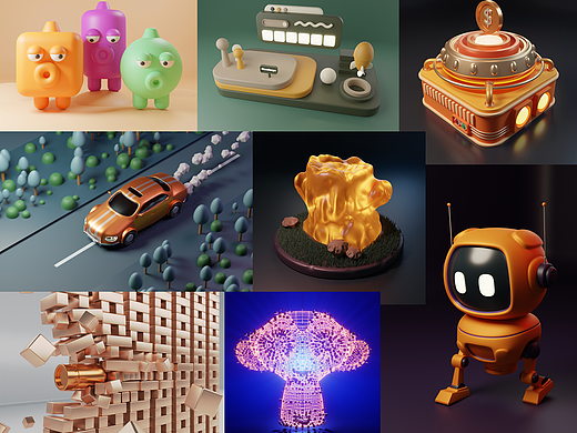 Blender效果渲染