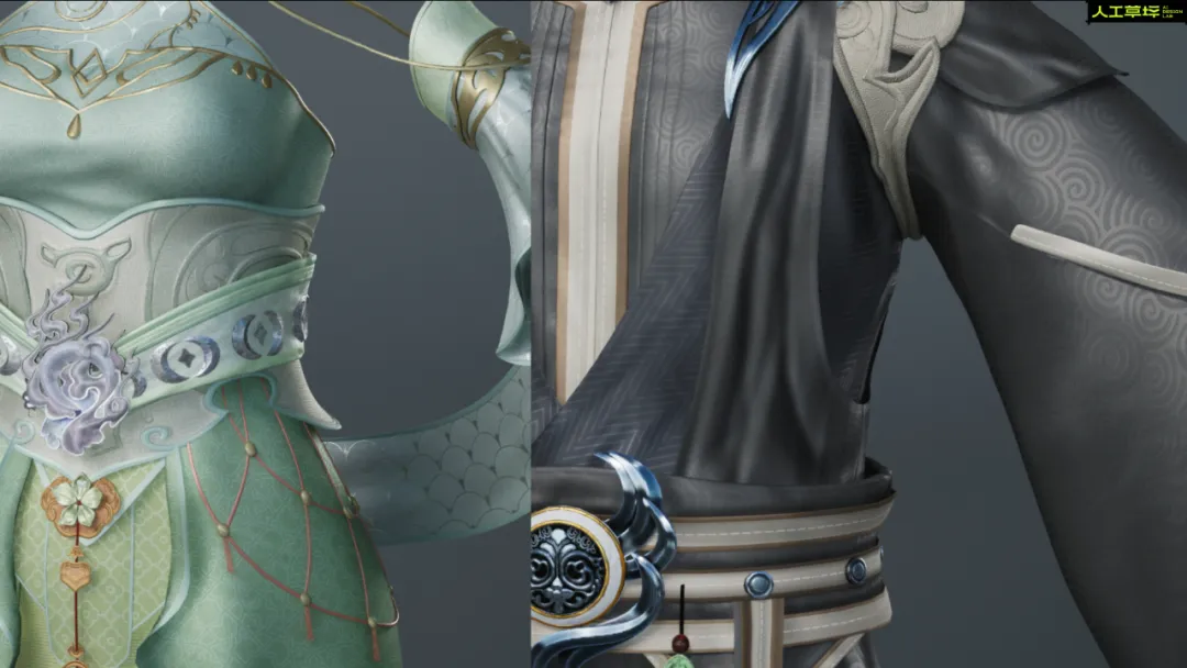 草坪档案｜AI 3D服装生成的前世今生-程序化服装设计能力建设（图ZMTQ4OTIzOTY=） - 资讯 - 站酷设计师人工草坪AIDESIGN原创素材 - 站酷ZCOOL
