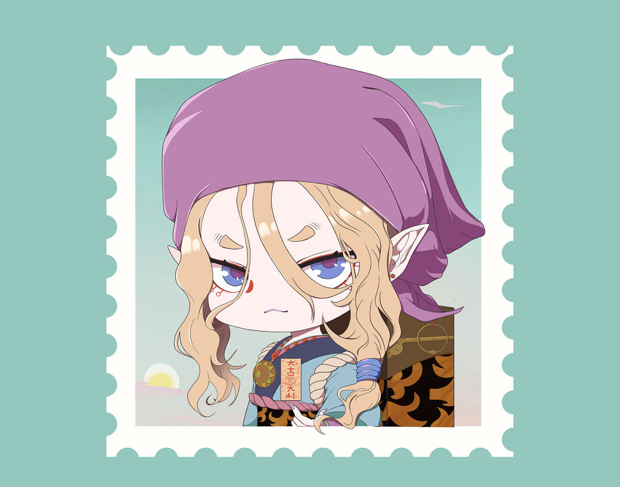 奶凶卖药郎插画（图ZMzc2MTQzODA0） - 商业插画 - 站酷设计师漫戈原创素材 - 站酷ZCOOL