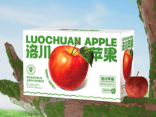 洛川苹果包装设计丨原创包装设计