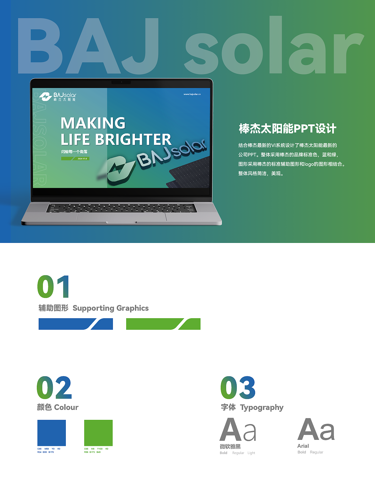 BAJSOLAR × 新能源 × PPT/Keynote设计（图ZMzc2MTUxOTYw） - PPT/Keynote - 站酷设计师三翎镜原创素材 - 站酷ZCOOL