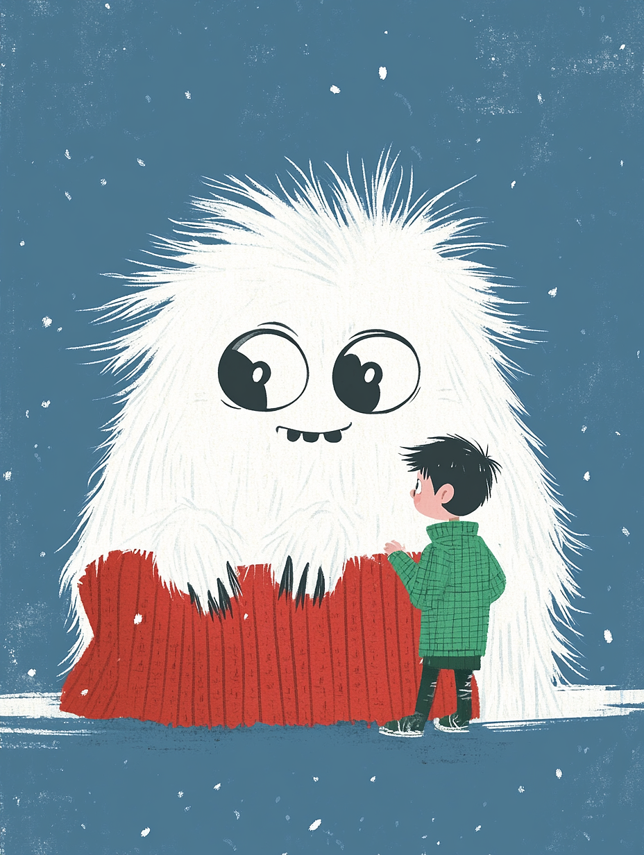 毛球男孩二（图ZMzc2MTYwNjY4） - 绘本 - 站酷设计师加菲猫的幸福生活原创素材 - 站酷ZCOOL