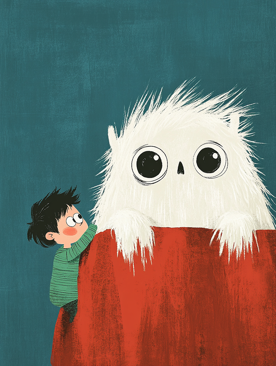 毛球男孩二（图ZMzc2MTYwNjY0） - 绘本 - 站酷设计师加菲猫的幸福生活原创素材 - 站酷ZCOOL