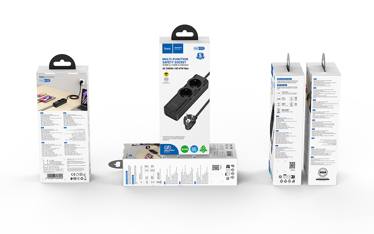 NS10 智合2位(含PD67W3C1A)桌面插座