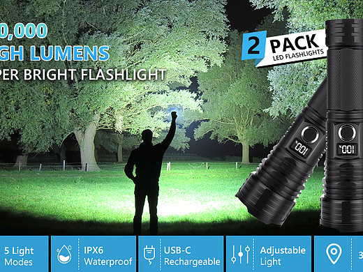 手电筒亚马逊主图 A+