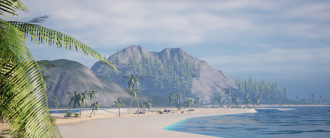 虚幻引擎(Unreal Engine)-地编作品集(图ZMzc2MTY4OTUy) - 场景 - 站酷设计师YTXFL原创素材 - 站酷ZCOOL