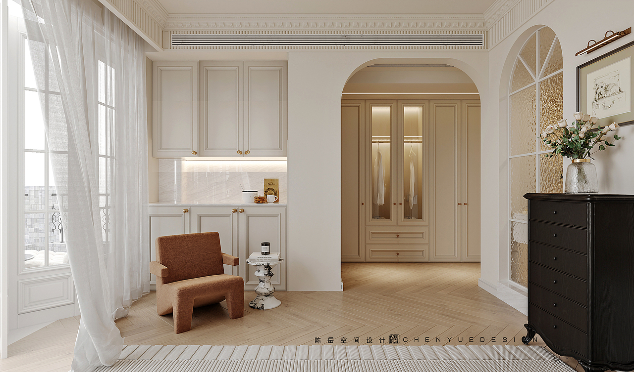 陈岳作品 | 富豪新岸 法式优雅（图ZMzc2MTcxMjg4） - 家装设计 - 站酷设计师ATDESIGN陈岳原创素材 - 站酷ZCOOL