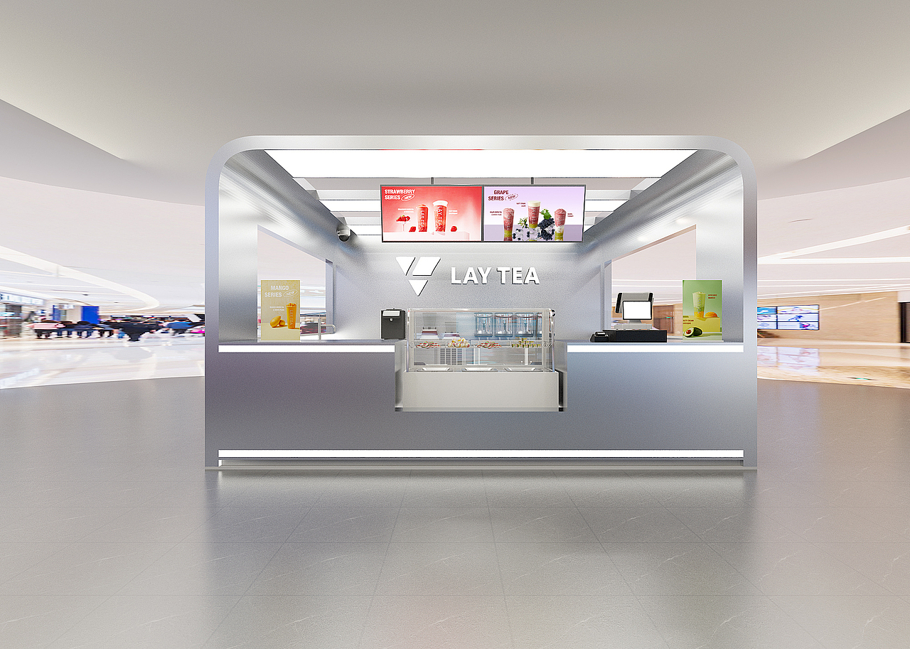 LAY TEA 茶饮品牌（图ZMzc2MTc0MTA4） - 酒店餐饮设计 - 站酷设计师空谷丨空间设计原创素材 - 站酷ZCOOL