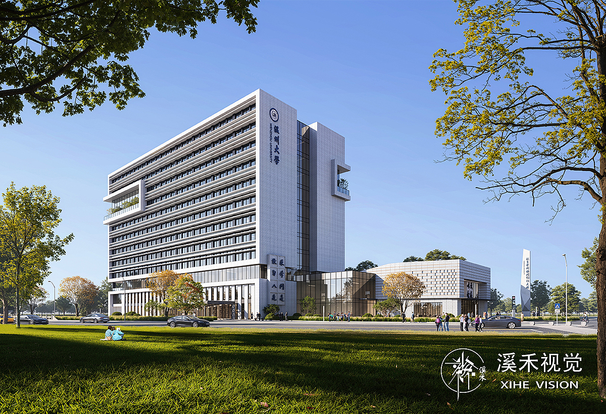 溪禾视觉2024-第二季度--学校（图ZMzc2MTc1NjIw） - 建筑/空间 - 站酷设计师3DART原创素材 - 站酷ZCOOL