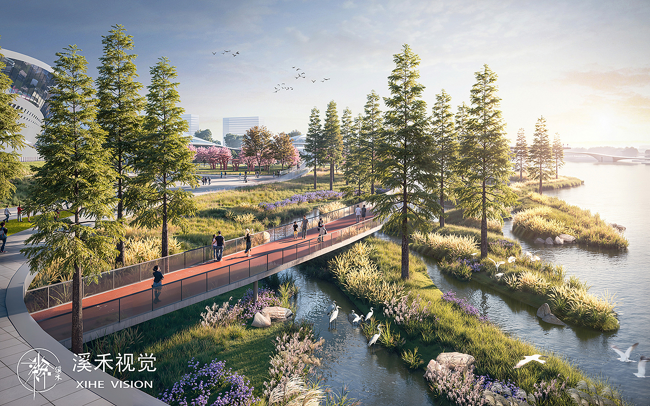 溪禾视觉2024-第二季度--景观-（图ZMzc2MTc2Mjg0） - 建筑/空间 - 站酷设计师3DART原创素材 - 站酷ZCOOL