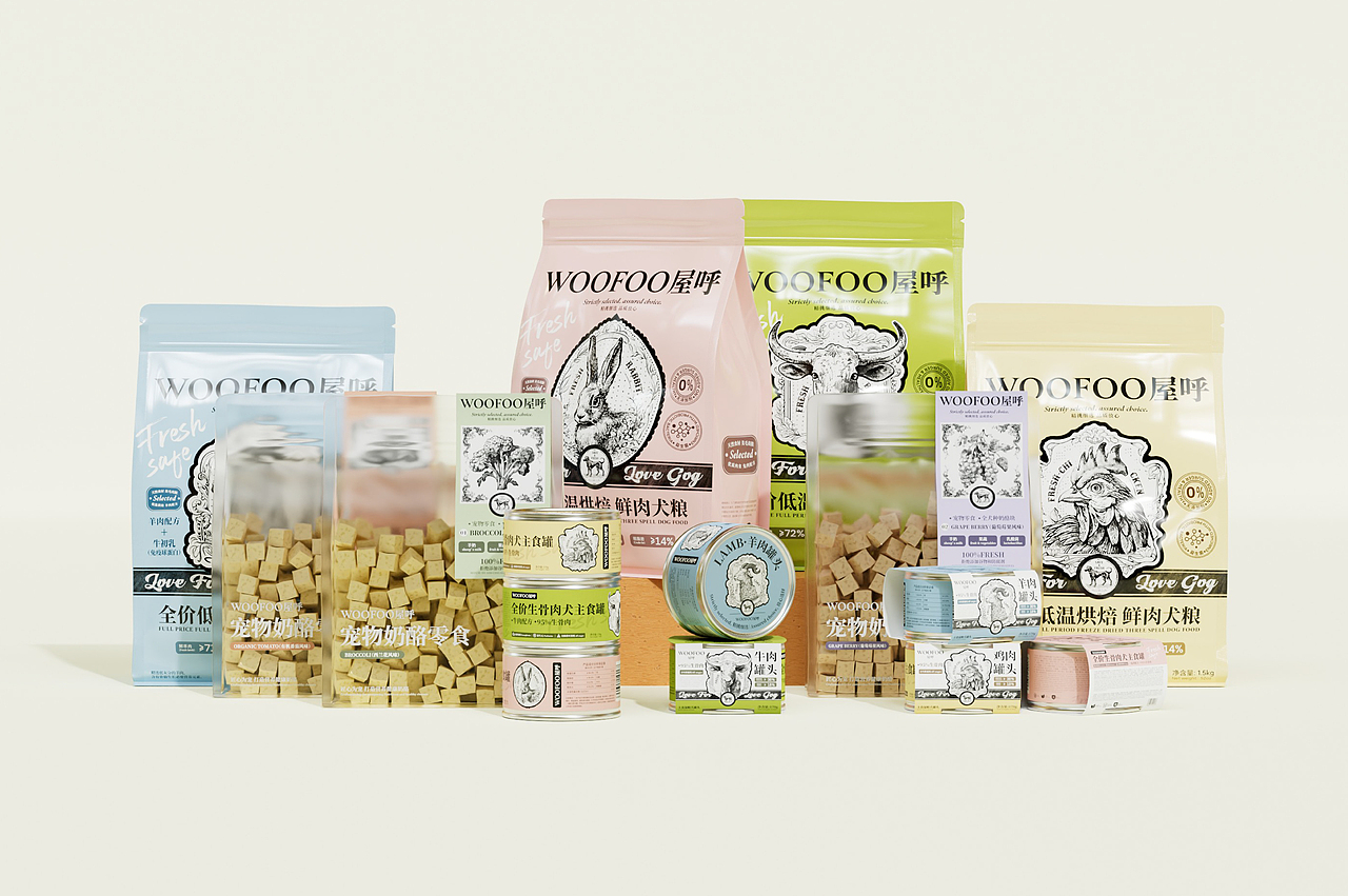WOOFOO屋呼® | 宠物品牌视觉设计 | 全案包装设计（图ZMzc2MTgyMzky） - 品牌 - 站酷设计师不眠虎工作室原创素材 - 站酷ZCOOL