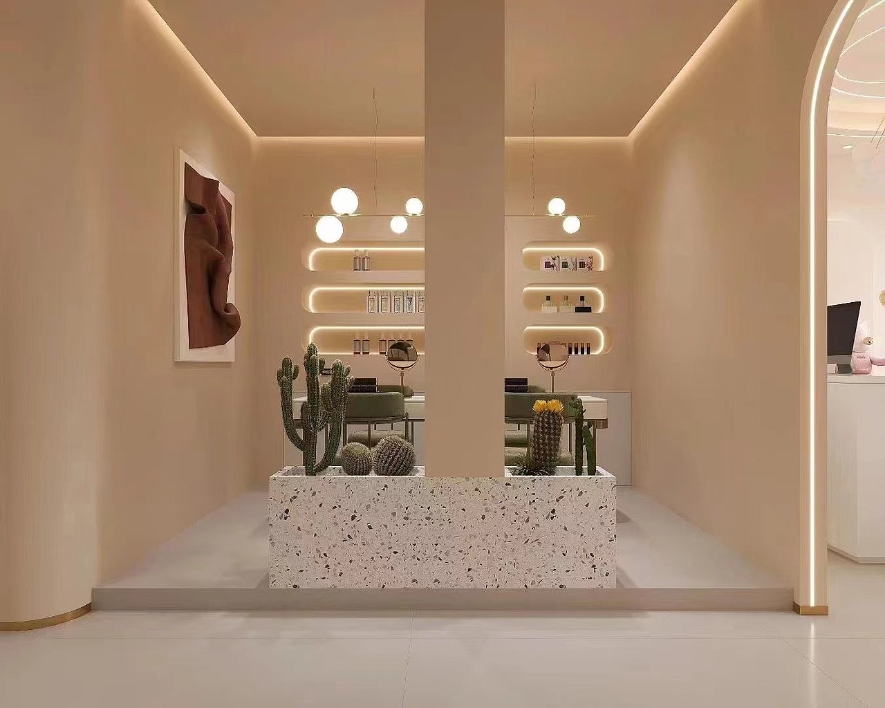 工装案例分享☞美容院