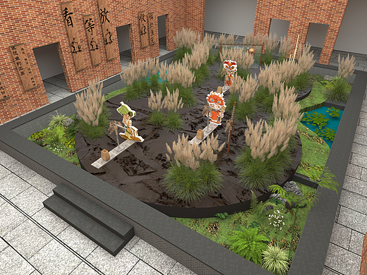 装泥鱼非遗文化展览展示活动