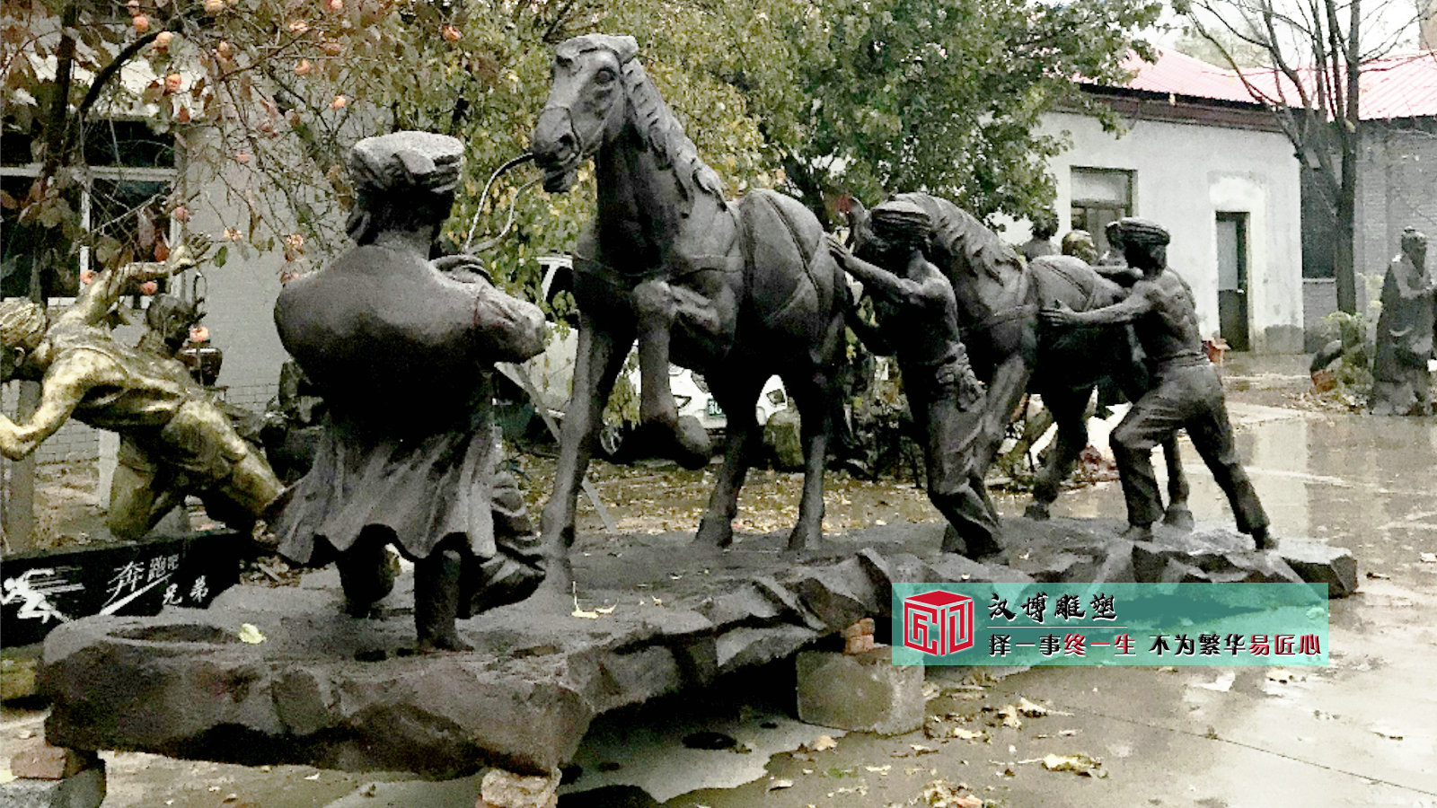 雕塑源头厂家的匠心之作：茶马古道人物雕塑的传奇之旅（图ZMTQ4OTM2NjA=） - 教程 - 站酷设计师汉博雕塑源头加工原创素材 - 站酷ZCOOL