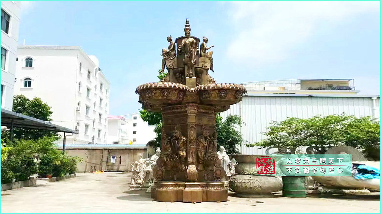 大型雕塑厂家,喷泉雕像定制,铜雕定制公司